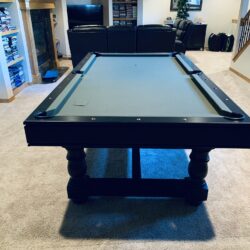 Turned Leg Pool Table/Ping pong table